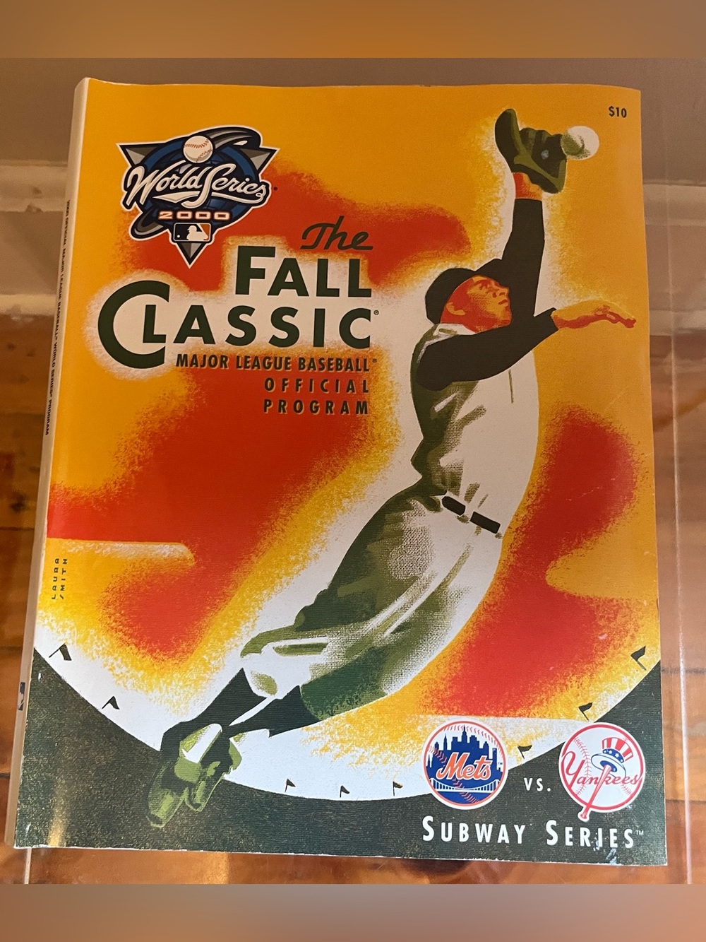 MLB NY Yankees Vs NY Mets 2000 Official Subway Series Original Program